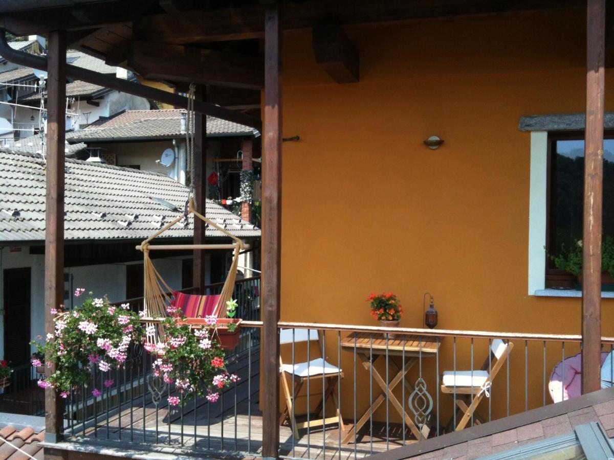 B&B Il Castello Lago Maggiore Con Terrazza Cossogno Luaran gambar